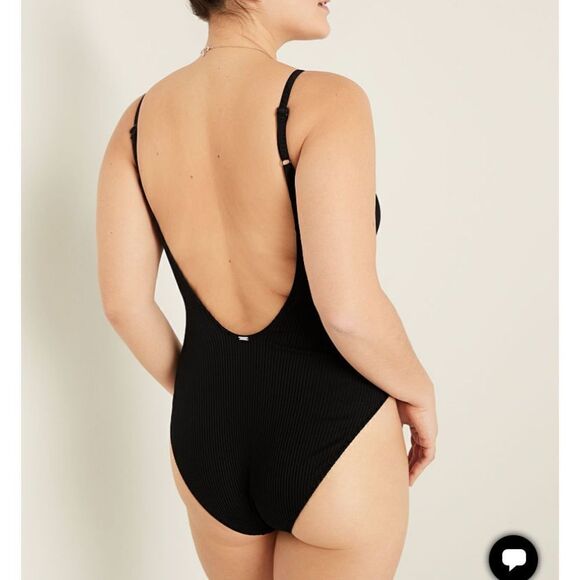 STRAPPY SIDE RIBBED ONE-PIECE - Picture 5 of 7